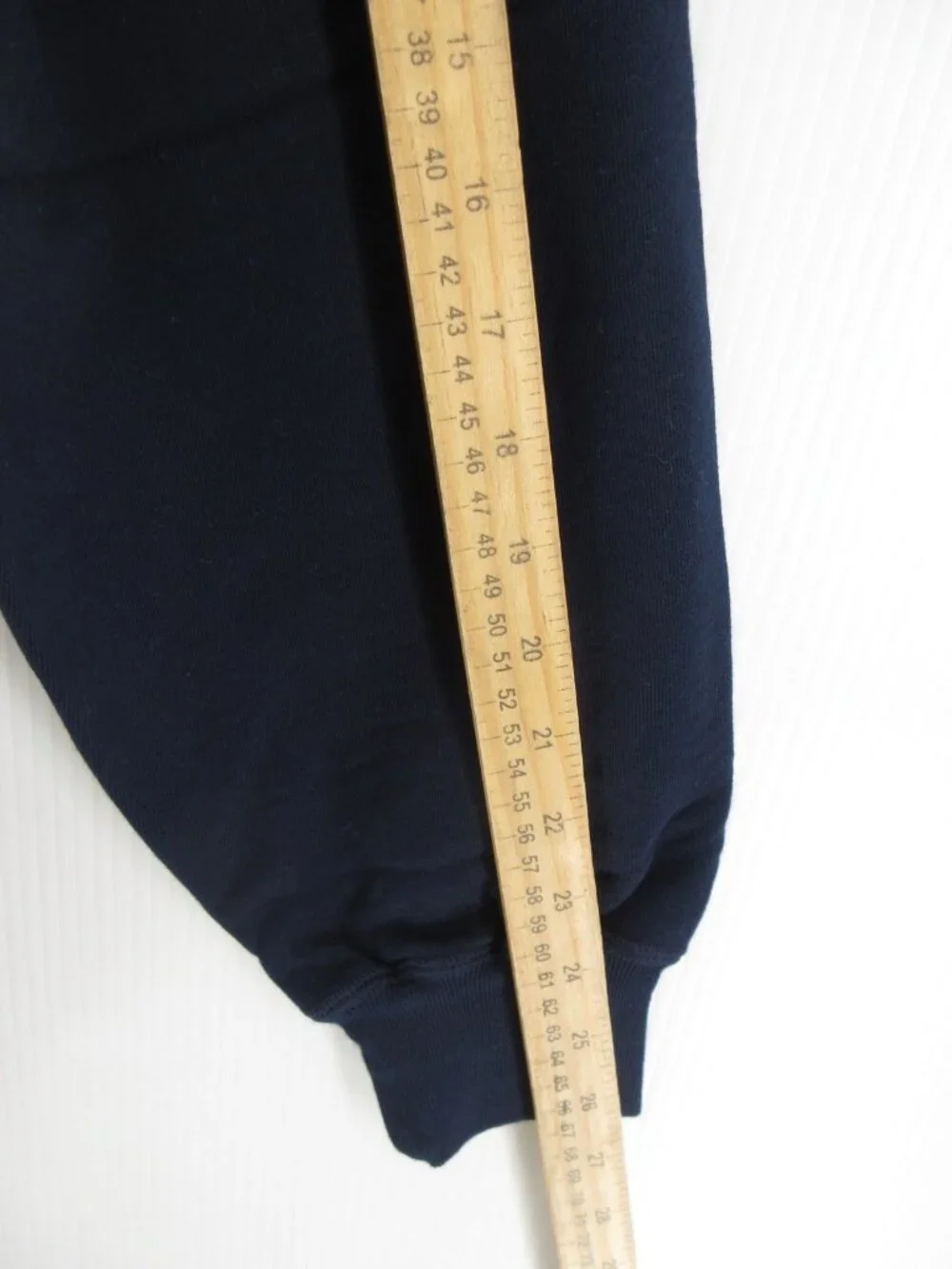VINTAGE Polo Ralph Lauren Sweatshirt XL Navy Pullover Blank Pony 90s *